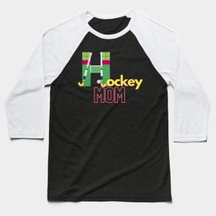 Hockey Mom Baseball T-Shirt